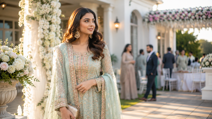 Pakistani Wedding Guest Dresses in the USA: A Complete Style Guide