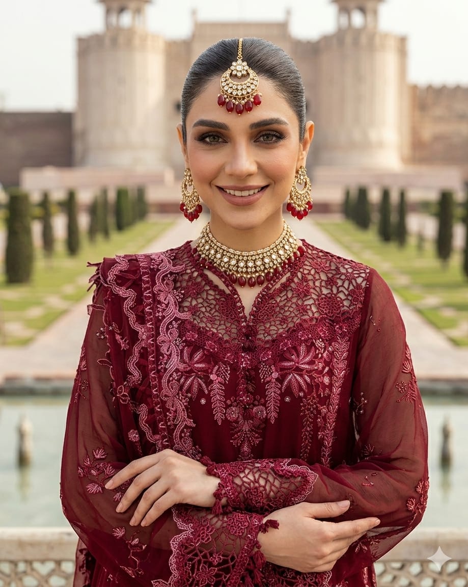 Imperial Ruby Kundan Choker Set