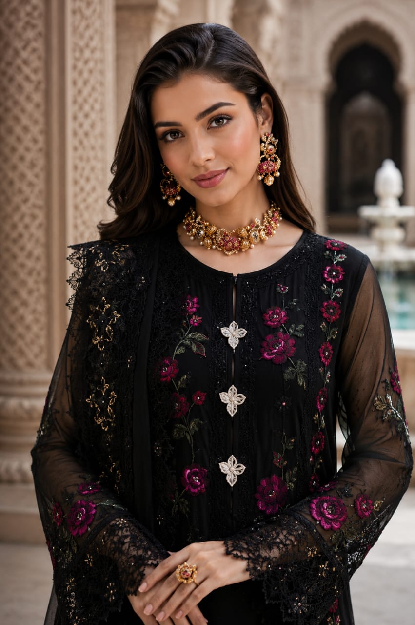 Ottoman Rose Turkish Choker Set