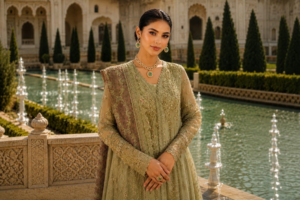 Qalamkar Elirah Formals / Luxury Chiffons 2025