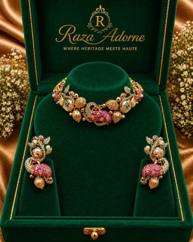 Ottoman Rose Turkish Choker Set